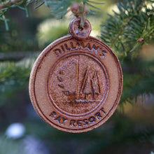 Load image into Gallery viewer, Ornament - Dillman's Bay Resort - Circle in Sandstone