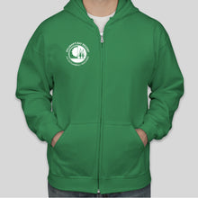 Load image into Gallery viewer, Sweatshirt - Zip Hoodie - Throwback Dillman's Logo