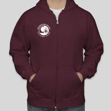 Load image into Gallery viewer, Sweatshirt - Zip Hoodie - Throwback Dillman's Logo