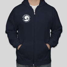 Load image into Gallery viewer, Sweatshirt - Zip Hoodie - Throwback Dillman's Logo