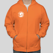 Load image into Gallery viewer, Sweatshirt - Zip Hoodie - Throwback Dillman's Logo