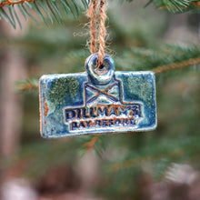 Load image into Gallery viewer, Ornament - Dillman&#39;s Bay Resort - Rectangle in Blue/Green
