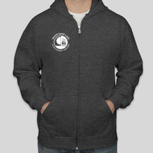 Load image into Gallery viewer, Sweatshirt - Zip Hoodie - White Sand Lake - Sun, Trees & Lake