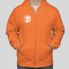 Load image into Gallery viewer, Sweatshirt - Zip Hoodie - White Sand Lake - Sun, Trees & Lake