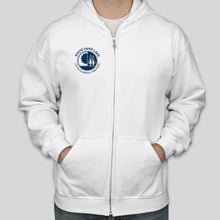 Load image into Gallery viewer, Sweatshirt - Zip Hoodie - White Sand Lake - Sun, Trees & Lake