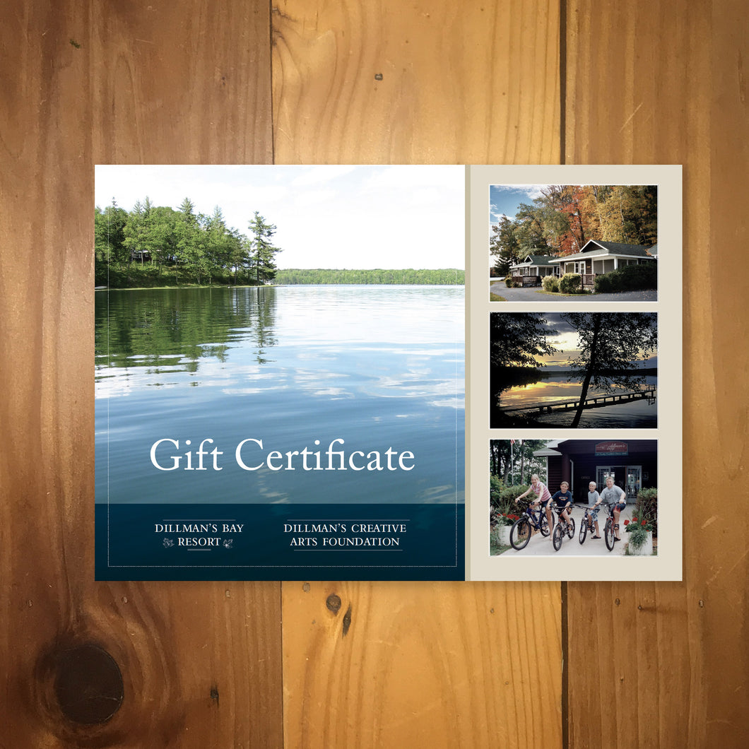 Gift Certificate (Physical Card)
