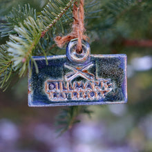 Load image into Gallery viewer, Ornament - Dillman&#39;s Bay Resort - Rectangle in Blue/Green
