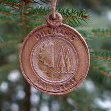 Load image into Gallery viewer, Ornament - Dillman&#39;s Bay Resort - Circle in Sandstone
