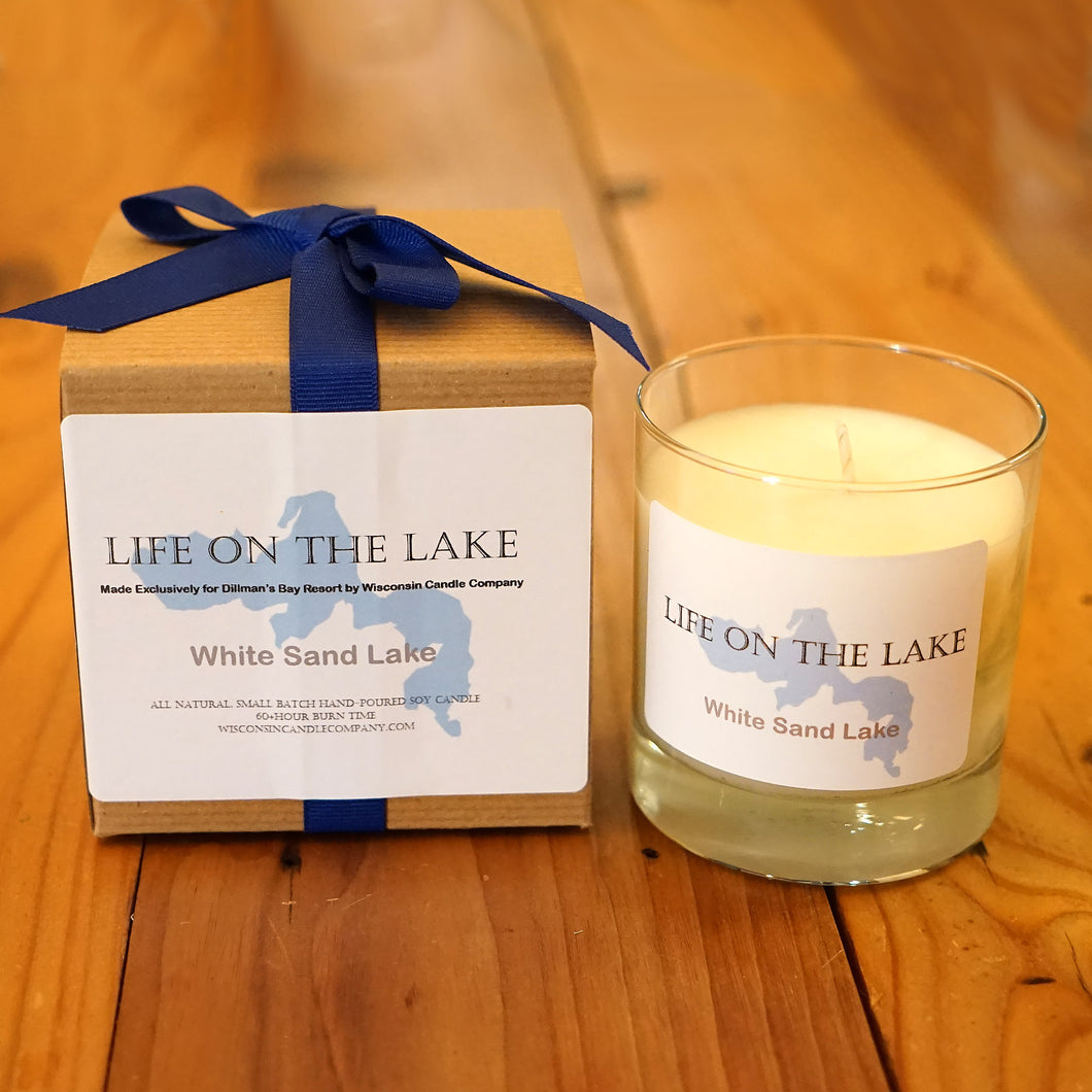 Scented Candle - White Sand Lake - Glass Tumbler 10oz
